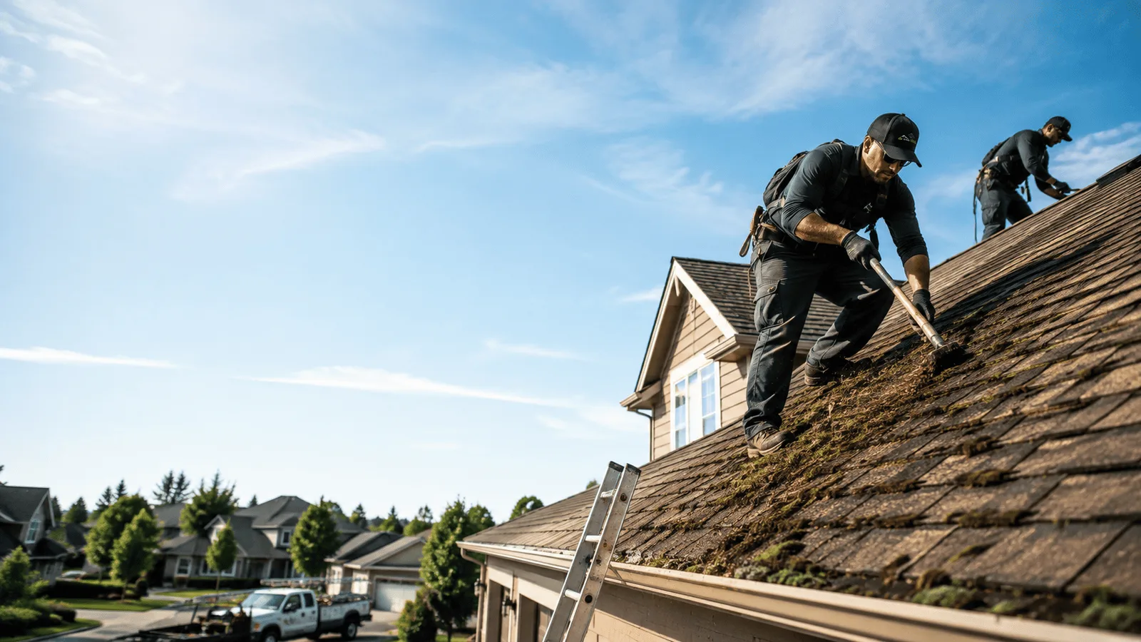 Roof Moss Removal in Rose Hill, VA near me